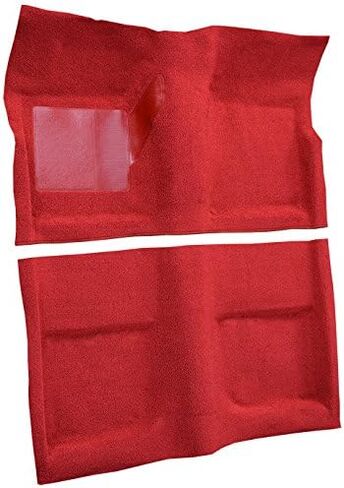 Molded Nylon Replacement Auto Carpet Floor Liner - - fits 1965-1968 Ford Mustang Coupe (Black) in Saudi Arabia