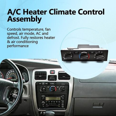 A/C Heater Climate Control Assembly Compatible with Toyota 4Runner 2001 2002, Tacoma 2001-2004 Replaces 88650-35121 8865035121 in Kuwait