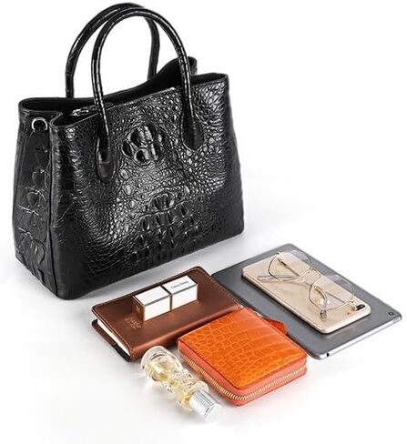Genuine Crocodile Leather Women Handbag Real Alligator Skin Shoulder Bag Luxury Tote Bag Crossbody Bag in Saudi Arabia