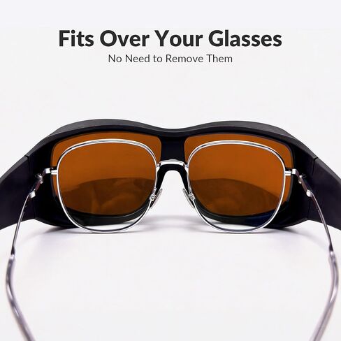 WeCreat Laser Safety Goggles 190-550nm & 800-1100nm – OD6+ Professional Laser Protective Glasses for Diode, UV & Infrared Laser, Eye Protection for Laser Engraver, Cutting, Welding, DIY & Workshop Use in Kuwait