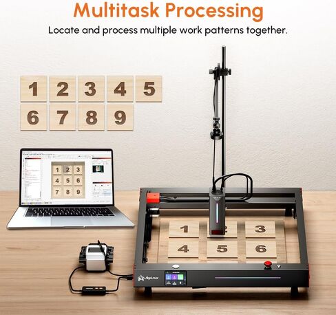 Algolaser Laser Engraver Camera - Lightburn Camera for Laser Engraver with 6 FT USB Interface,5MP HD Laser Engraver Machine Camera with Batch Engraving/Precise Position/Preview & Work Range 550*800mm in Saudi Arabia
