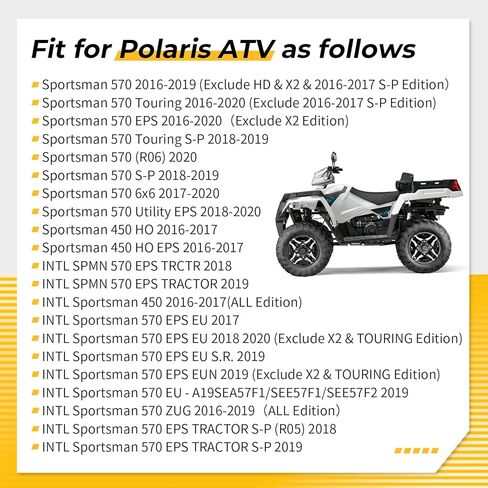 مجموعة مقاعد كاملة M MATI لـ Polaris Sportsman 450 HO 2016-2017 Sportsman 570 2016-2020 2688340-070 2686514-070 2686537 in Kuwait
