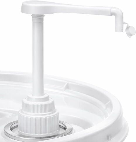 Heavy-Duty 5-Gallon Bucket Pump Dispenser – Compatible with Oil, Laundry Soap, Detergent, Fabric Softener, Degreasers, and More. Includes a Leak-Proof Cap, Making it Ideal for Commercial and Household in Saudi Arabia
