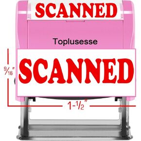 Self Inking Paid Stamp Business Paid Message Stamp Accounting Office Stamp-Purple Mount Red Ink in Saudi Arabia