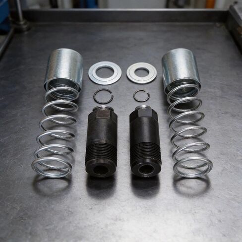 Floor Jack Accessories 3 Ton Hydraulic-Complete Rebuild Kit with Big & Small Pistons. Fix Low Side or Lifting Issues. Durable Replacement for 3 Ton Dual Pump Hydraulic Jacks. for Mechanics & DIY. in Saudi Arabia