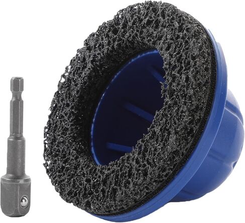 Wheel Hub Resurfacing Kit, 6 Inch Wheel Hub Polisher and Resurfacing Automotive Tool with Drill Adapter, Wheel Hub, Rim & Rust Removal Tool for sedans, Vans, Trucks and Sprinters in Saudi Arabia