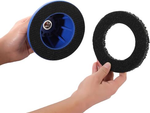 Wheel Hub Resurfacing Kit, 6 Inch Wheel Hub Polisher and Resurfacing Automotive Tool with Drill Adapter, Wheel Hub, Rim & Rust Removal Tool for sedans, Vans, Trucks and Sprinters in Saudi Arabia