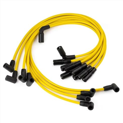 Ignition Leads Compatible with GMC for P3500 V8 5.7L 1996 1997 1998 1999 86646 96646 2X1197 Spark Plug Wire in Kuwait