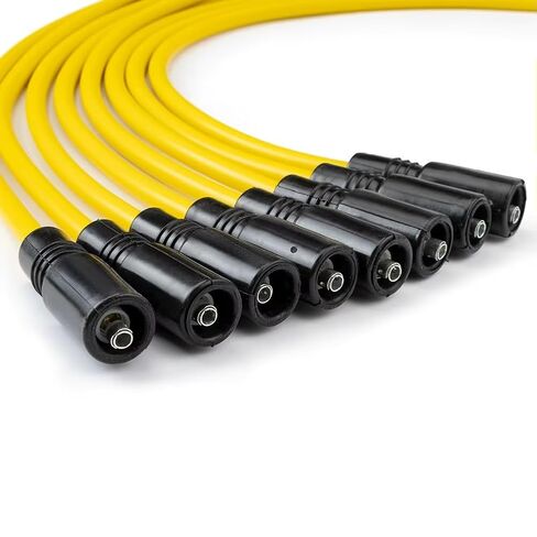 وصلات اشتعال متوافقة مع جي إم سي لـ C1500 V8 5.7L 5.0L 1996 1997 1998 1999 96646 2X1197 86646 سلك توصيل الإشعال in Kuwait