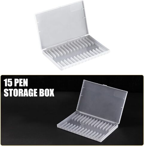 Fountain Pen Storage Case 12 Compartments Fountain Pen Container Pen Organizers Box For Office Writing Supplies Storage in Saudi Arabia