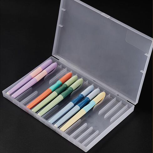 Fountain Pen Storage Case 12 Compartments Fountain Pen Container Pen Organizers Box For Office Writing Supplies Storage in Saudi Arabia