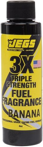 JEGS 63640 Fuel Fragrance Banana Scented 4 oz. Bottle Safe for All Internal Comb in Kuwait
