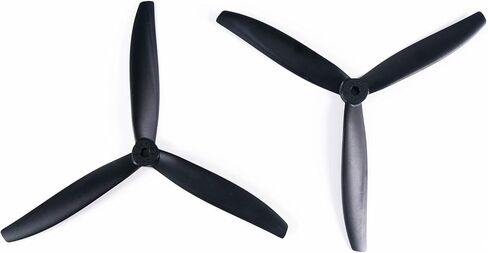 7040 7 Inch 3-Blade Reinforced PC Propeller for FPV Long Range Cinelifter Drones, Black, 2 Pack in Saudi Arabia