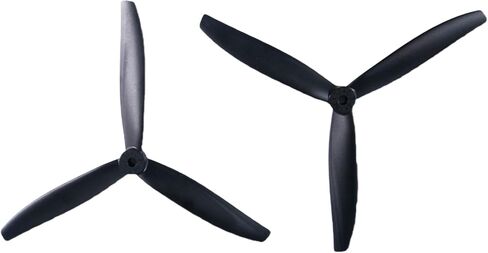 7040 7 Inch 3-Blade Reinforced PC Propeller for FPV Long Range Cinelifter Drones, Black, 2 Pack in Saudi Arabia