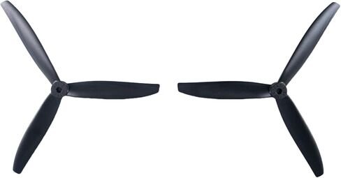 7040 7 Inch 3-Blade Reinforced PC Propeller for FPV Long Range Cinelifter Drones, Black, 2 Pack in Saudi Arabia