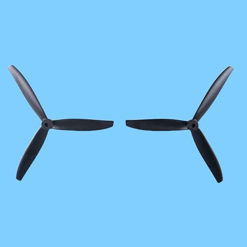 7040 7 Inch 3-Blade Reinforced PC Propeller for FPV Long Range Cinelifter Drones, Black, 2 Pack in Saudi Arabia