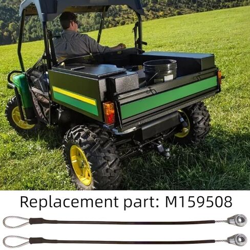 Replacement for M159508 Tailgate Cable – Compatible with Gator Utility Vehicles XUV/HPX/TH/TX Series – 2 Pack in Saudi Arabia