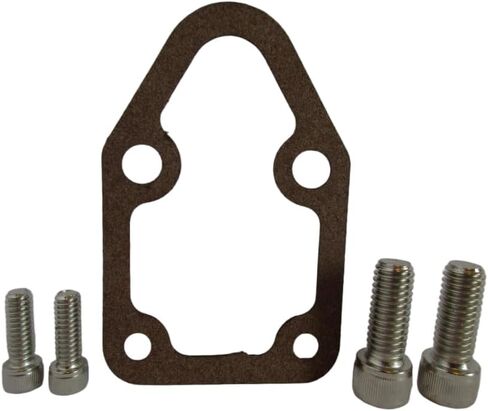 Polished Aluminum Billet Oil Pump Block Off Plate With Gasket And Bolts, For sbc 283 327 350 400 Small Block Chevy Engines, Oil Pump Block Off Plate Part Numb 2071 in Saudi Arabia