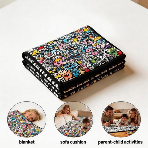 yrcvejun Coloring Blanket for Adults: Creative Coloring Set with a 55 * 40 inch Colorable Blanket and 24 Color Watercolor Pens, Perfect for Fun Art Activities - Blankets You Can Color with Markers in Kuwait