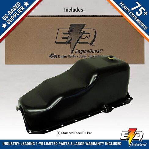 V8 Marine Oil Pan 5-Quart Without Baffle | 12mm Drain Plug | Fits 5.0L 5.7L Small Block Engines | Replaces 808588 809910 889501T 12559020 in Saudi Arabia
