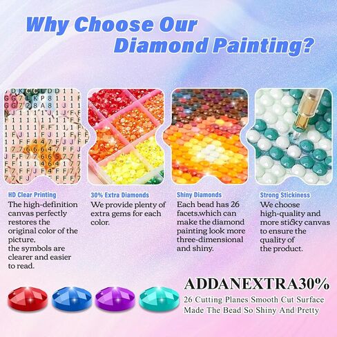 RYMILIE Rustic Country-Style Flowers Diamond Art,Charming Vintage Wildflower Glass Bottle Diamond Art Kits for Adults Beginner,5D DIY Full Drill Diamond Painting Gem Art, Home Wall Art (12x16 inch) in Saudi Arabia