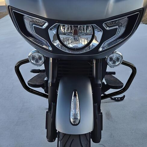 XMT-MOTOHighway Engine Guard Crash Bar Fit for Indian Pursuit Dark Horse 2022-2026 Black in Kuwait