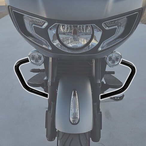 XMT-MOTOHighway Engine Guard Crash Bar Fit for Indian Pursuit Dark Horse 2022-2026 Black in Kuwait