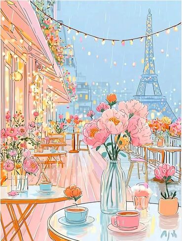 RYMILIE Rustic Country-Style Flowers Diamond Art,Charming Vintage Wildflower Glass Bottle Diamond Art Kits for Adults Beginner,5D DIY Full Drill Diamond Painting Gem Art, Home Wall Art (12x16 inch) in Saudi Arabia