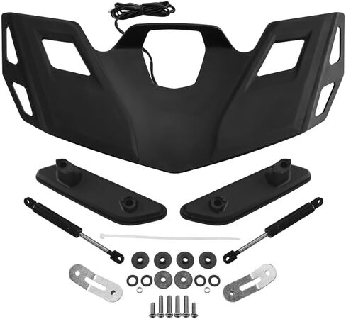 XMT-MOTO رف أمتعة صندوق السيارة مع ضوء الفرامل LED مناسب لهوندا Goldwing GL1800 2021-2025 24 in Kuwait