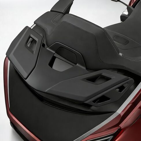 XMT-MOTO رف أمتعة صندوق السيارة مع ضوء الفرامل LED مناسب لهوندا Goldwing GL1800 2021-2025 24 in Kuwait