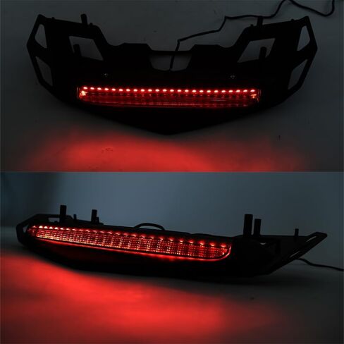 XMT-MOTO رف أمتعة صندوق السيارة مع ضوء الفرامل LED مناسب لهوندا Goldwing GL1800 2021-2025 24 in Kuwait