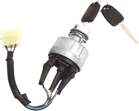 Complete Ignition Kit 301419-00109 Excavator Ignition Switch Starter Starter Key Accessory Applicable To Doosan Fit For Daewoo Power Switch Easy Installation in Saudi Arabia