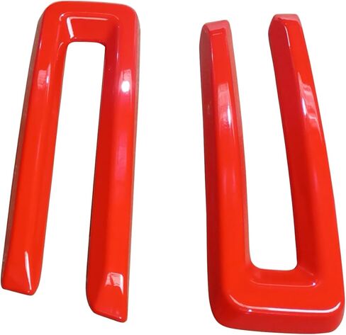 Red Front Bumper Grille Grill Covers Overlay 2019 2020 2021 2022 2023 2024 for Dodge Ram 2500 3500 4500 5500 U Bar Insert Cover Not the Replacement ABS in Saudi Arabia