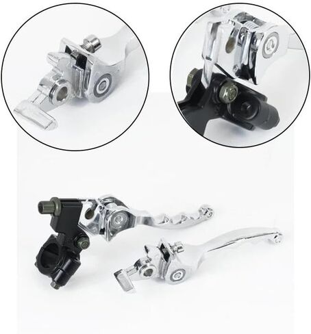 for Versys 250 for 300 X for 300X Motorcycle Folding Clutch Lever Brake Lever Set Parts Clutch Brake Lever Set(Black B) in Saudi Arabia
