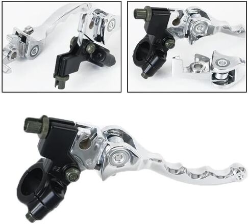 for Versys 250 for 300 X for 300X Motorcycle Folding Clutch Lever Brake Lever Set Parts Clutch Brake Lever Set(Black B) in Saudi Arabia