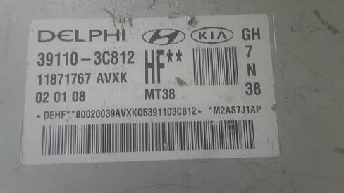 Engine ECM Control Module 3.8L Fits 07-09 Compatible with KIA Amanti 39110-3C812 391103C812 in Kuwait
