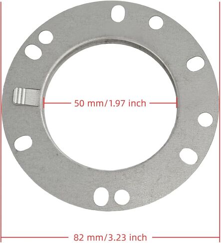 6 Bolts Pattern Horn Button Retainer Ring Fits for MOMO NRG Sparco OMP VSW 70mm Steering Wheel, OD 82 mm ID (Where the Button attaches) 50mm in Kuwait