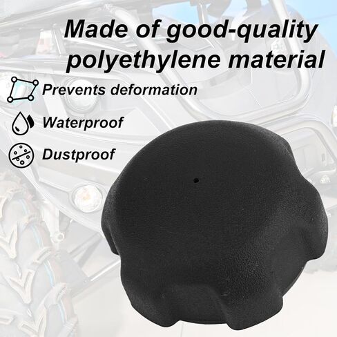 Fuel Cap, Polyethylene Gas Tank Cap Replacement Parts Compatible with Can Am 2018-Up Models Maverick X3 Trail Sport Defender Commander Traxter 100 700 800 Accessories in Kuwait