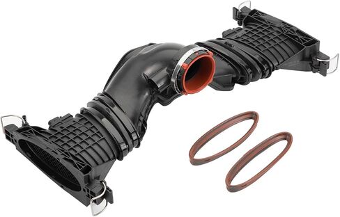 Engine Air Intake Duct with Air Mass Sensors Compatible with Mercedes Benz GL350 ML350 R350 S350 Bluetec 4Matic 2012-2015 (Replaces 6420901642) in Kuwait