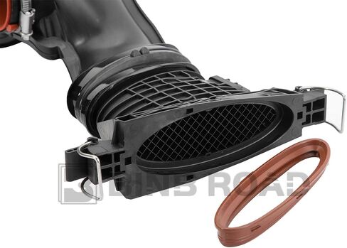 Engine Air Intake Duct with Air Mass Sensors Compatible with Mercedes Benz GL350 ML350 R350 S350 Bluetec 4Matic 2012-2015 (Replaces 6420901642) in Kuwait