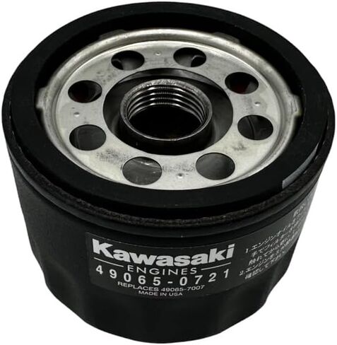عبوة من قطعتين من CYCLEMAX متوافقة مع فلتر زيت كاواساكي 49065-0721 تم استبداله بـ 49065-0736 وتحتوي على مرشحين وقمع in Kuwait