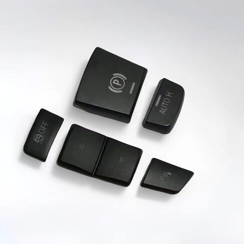 Car Interior Mouldings for BMW for F10 Gt F07 F13 F01 5Pcs Handbrake Variable Speed Panel Side Switch P Button Cover in Kuwait