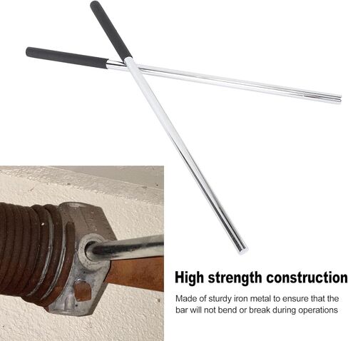 1/2 Inch Metal Torsion Rods Winding Bar for Car, Sedan, SUV, RV Garage Doors, with Rubber Handle in Kuwait