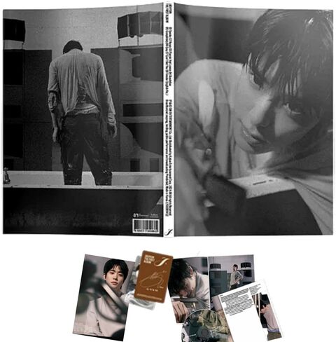 JAEHYUN (NCT) J [J Ver.] 1st Album CD + Photobook + Photocard + Frame Photo + Poster (SMOKE) in Kuwait