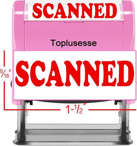 Self Inking Paid Stamp Business Paid Message Stamp Accounting Office Stamp-Purple Mount Red Ink in Saudi Arabia