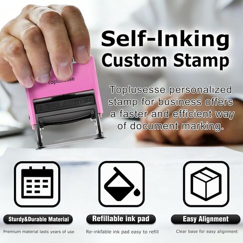 Self Inking Paid Stamp Business Paid Message Stamp Accounting Office Stamp-Purple Mount Red Ink in Saudi Arabia