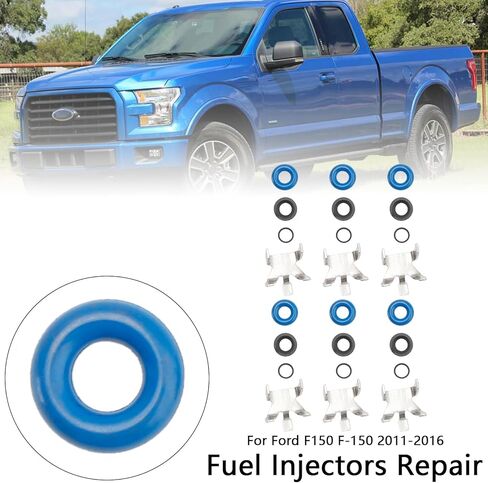 6 قطعة مجموعة سدادات إصلاح حاقن الوقود مناسبة لفورد F150 3.5L Turbo EcoBoost 2011-2016 BL3Z9F593B CM5202, CM5211 BL3Z-9F593-B, 4-801 4801 82215782 in Kuwait