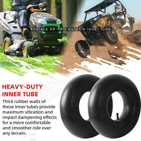 AR-PRO (4-Pack) 15x6.00-6 Tire Inner Tube, TR-13 Straight Valve Stem, Heavy-Duty Replacement Tube for ATV, Lawn Mower, Tractor, Trailer, Golf Cart & Utility Equipment in Kuwait
