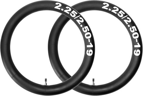 2-Pcs 2.25/2.50-19 Inner Tube, 70/100-19 Dirt Bike Inner Tube,2.25-19 2.50-19 Inner Tube with Straight Valve Stem in Saudi Arabia