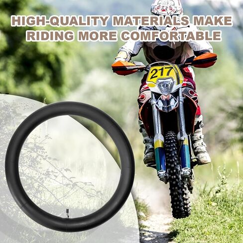 2-Pcs 2.25/2.50-19 Inner Tube, 70/100-19 Dirt Bike Inner Tube,2.25-19 2.50-19 Inner Tube with Straight Valve Stem in Saudi Arabia